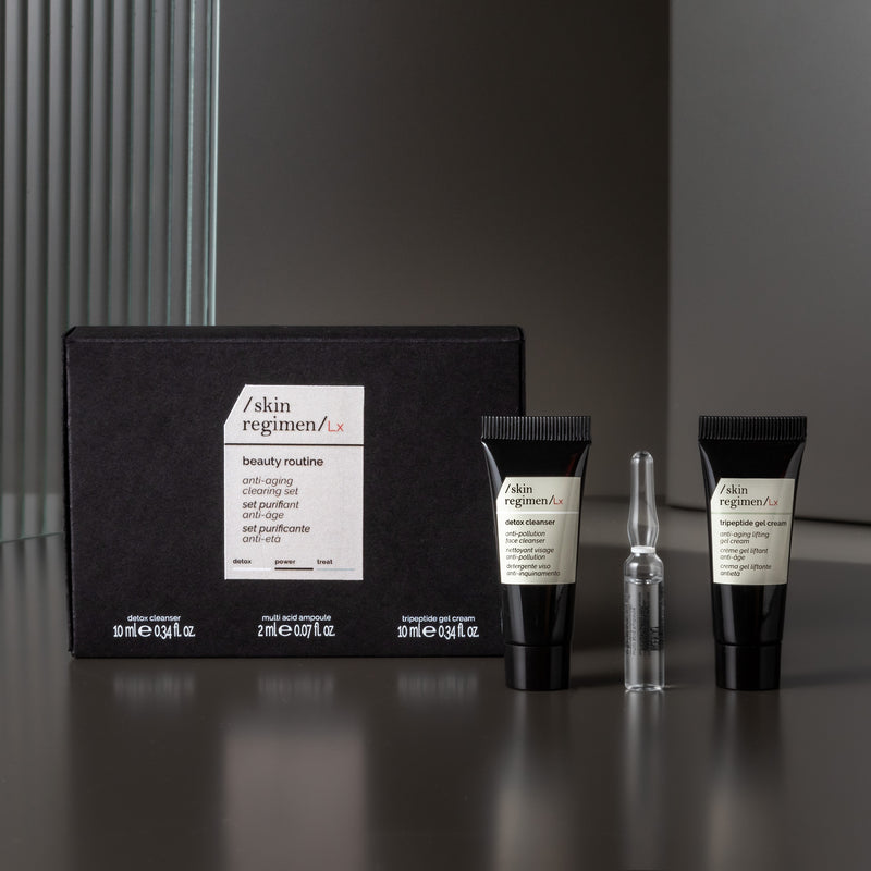 Comfort Zone: SKIN REGIMEN LX BEAUTY ROUTINE 
  Set
  purificante anti-età-
